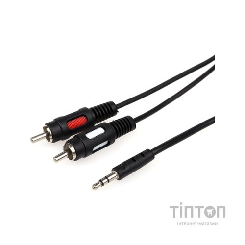 Кабель Jack 3.5mm папа/2RCA папа 5 м Atcom (10709)