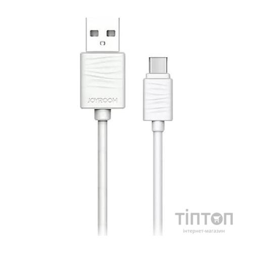 Кабель JoyRoom JR-S118T AM / Type-C 1m White (JR-S118T White)