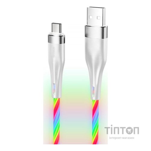 Кабель Joyroom Streamer S-1224N3 Type-C 1m 2.4A White