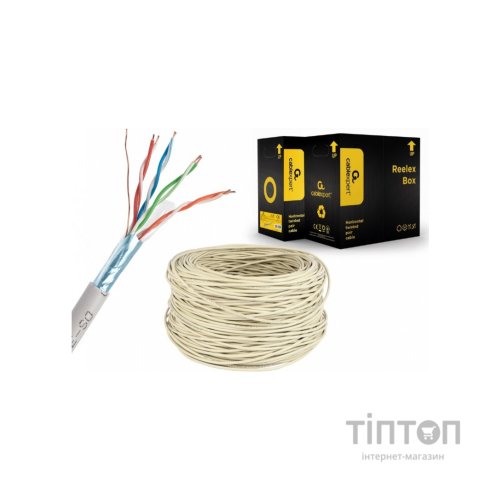 Кабель мережевий Cablexpert UTP 100м, cat 6, CCA, AWG23, Patchkabel (UPC-6004-L/100)