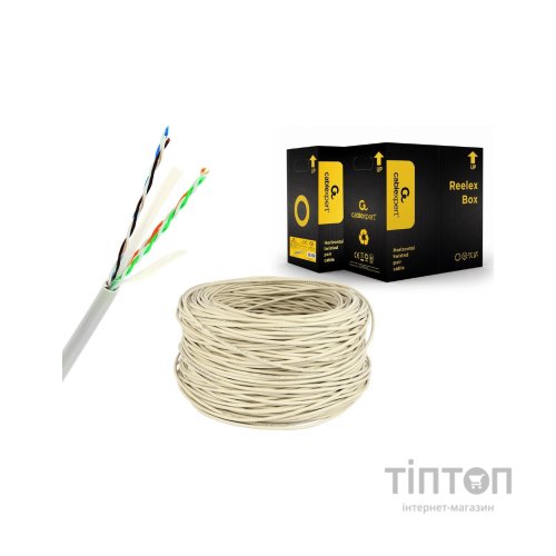 Кабель мережевий Cablexpert UTP 305м, cat 6, CCA, AWG24, Patchkabel (UPC-6004SE-L)