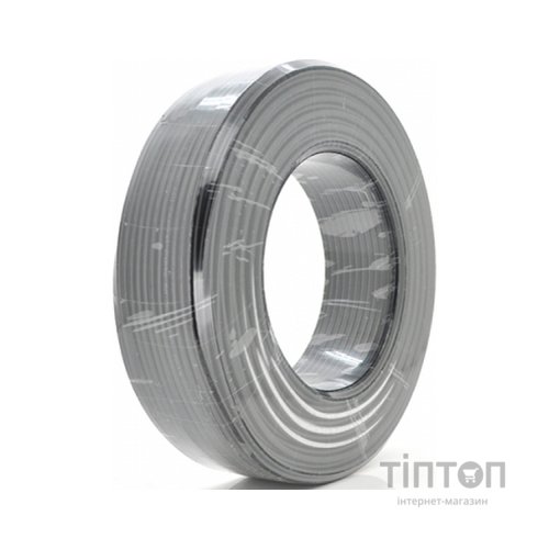 Кабель мережевий Dialan FTP 100м cat.5e КНПЭ 4*2*0,50 [СU] ПЭ, Outdoor, Black, OEM (DL100PEFTP-4p)