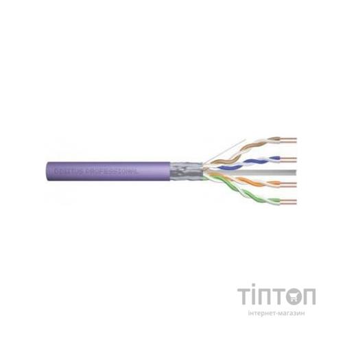 Кабель мережевий Digitus FTP 305м, cat 6, CU, AWG23/1, LSZH-1, violet (DK-1623-VH-305)