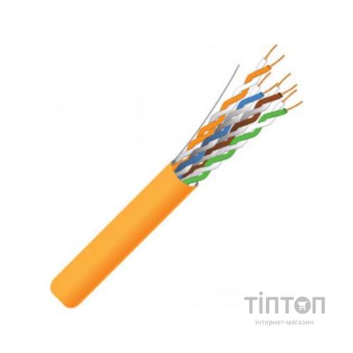 Кабель мережевий FinMark FTP 305м, CAT5e 4P 24AWG LSZH Orange Pull Box (262042)