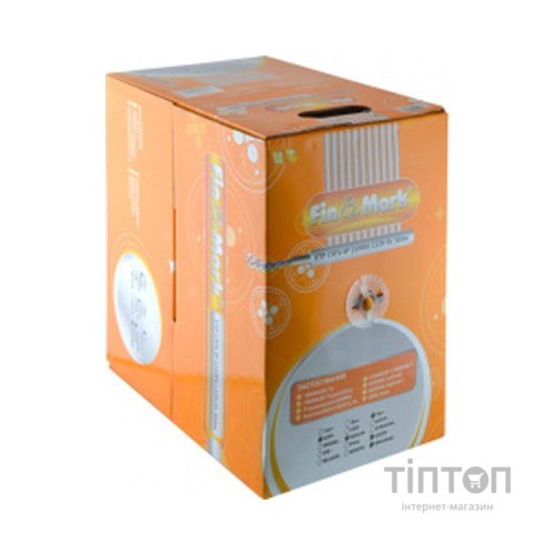 Кабель мережевий FinMark UTP 305м CAT6 4P 23AWG LSZH Or Pull Box (163151)