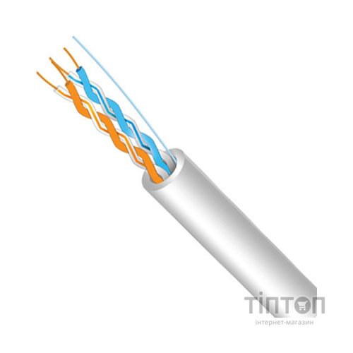 Кабель мережевий FinMark UTP 500м CAT5e 2P 24AWG PVC W Pull Box (053981)