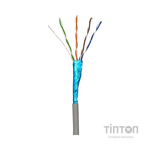 Кабель мережевий GEAR FTP 305м, cat.6, CCA, 4*2*0,51, indoor (GEC-FTPC6CCA051305)