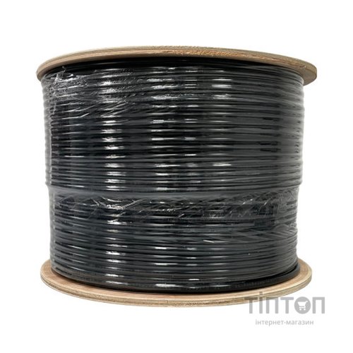 Кабель мережевий GEAR UTP 305м, cat.6, CCA, 4*2*0,51, PVC+PE, outdoor (GEC-UTPC6CCAOUT051305)