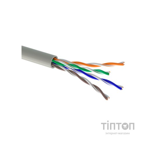 Кабель мережевий OK-Net U/UTP-cat.5Е 100м (КПВ-ВП (350) 4*2*0,50 / 100)