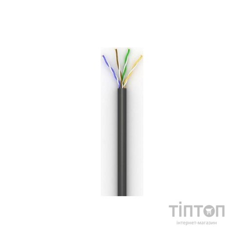 Кабель мережевий OK-Net UTP 100м cat.5e outdoor (U/UTP-cat.5Е-SL) (КПП-ВП (100) 4х2х0,46 / 100)