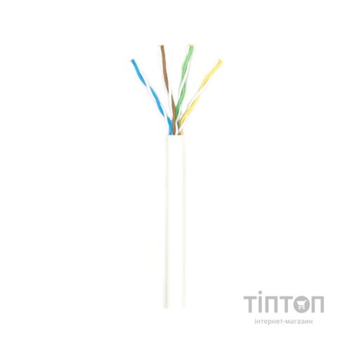 Кабель мережевий OK-Net UTP 100м cat.5e (U/UTP-cat.5E) (КПВ-ВП (100) 4х2х0,49 / 100)