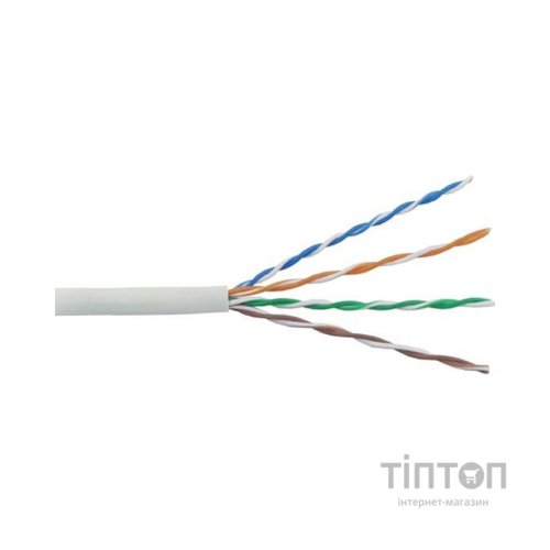 Кабель мережевий OK-Net UTP cat.5e 305м (U/UTP-cat.5Е) (КПВ-ВП (350) 4*2*0,50)