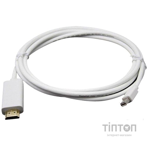 Кабель Mini DisplayPort - HDMI M/M 3.0м білий