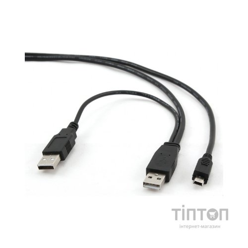 Кабель mini USB 2.0 to USB 2.0 mini 5P 0.9 м Gembird (CCP-USB22-AM5P-3)