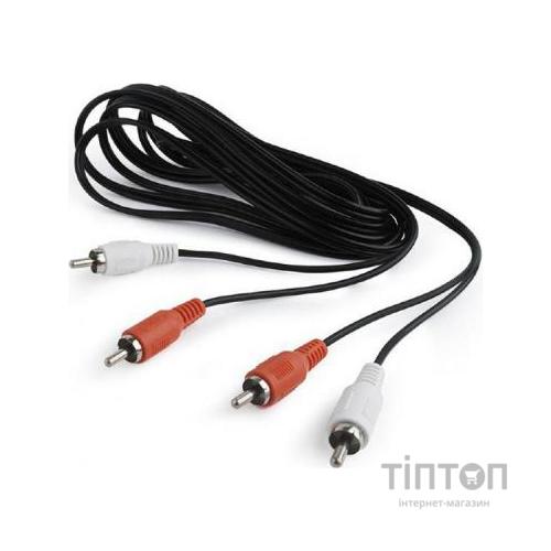 Кабель мультимедійний 2RCA to 2RCA 1.8m Cablexpert (CCA-2R2R-6)
