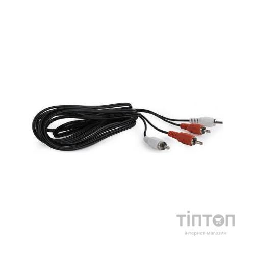 Кабель мультимедійний 2RCA to 2RCA 1.8m Cablexpert (CCA-2R2R-6)