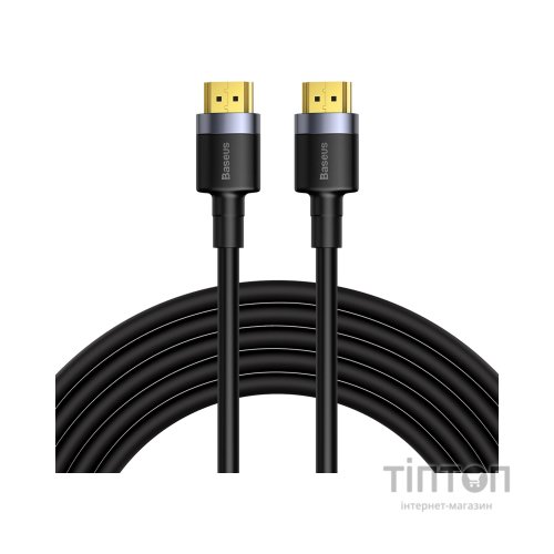 Кабель мультимедійний HDMI to HDMI 1.0m V2.0 Baseus (CADKLF-E01)