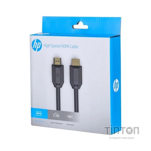 Кабель мультимедійний HDMI to HDMI 2.0m V2.0 4K60Hz HP (DHC-HD01-02M)
