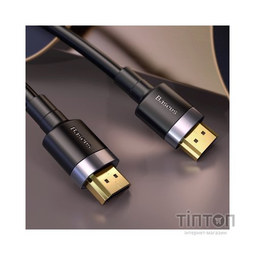 Кабель мультимедійний HDMI to HDMI 5.0m V2.0 Baseus (CADKLF-H01)