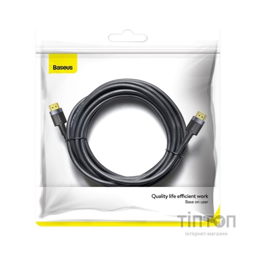 Кабель мультимедійний HDMI to HDMI 5.0m V2.0 Baseus (CADKLF-H01)