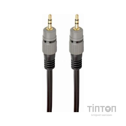 Кабель мультимедійний Jack 3.5mm M to Jack 3.5mm M 1.5m Cablexpert (CCAP-3535MM-1.5M)