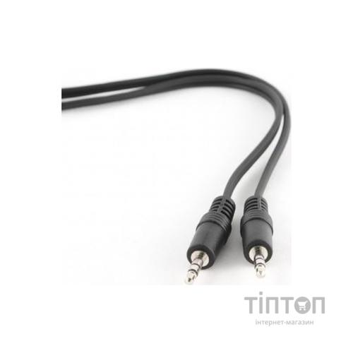 Кабель мультимедійний Jack 3.5mm male/Jack 3.5mm male 2.0m Cablexpert (CCA-404-2M)