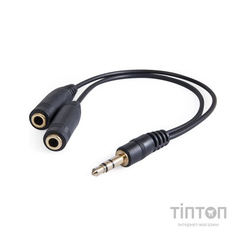 Кабель мультимедійний Jack 3.5mm папа/2xJack 3.5mm мама Defender (63001)