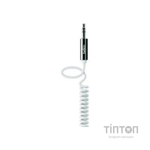 Кабель мультимедійний Jack 3.5mm папа/Jack 3.5mm папа Belkin (AV10126cw06-WHT)