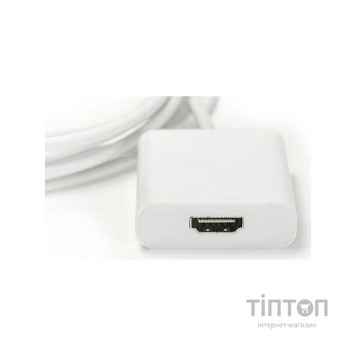 Кабель мультимедійний USB Type C to HDMI F 1.8m PowerPlant (KD00AS1271)