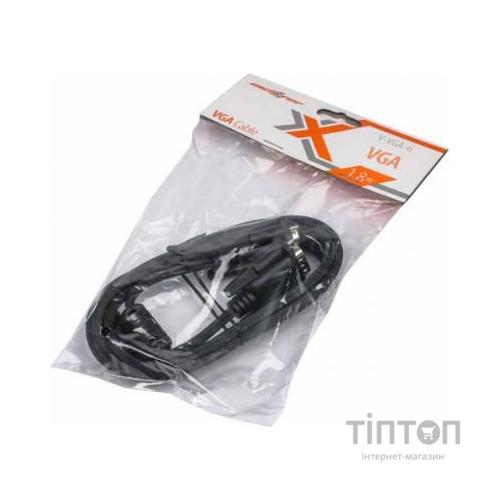 Кабель мультимедійний VGA 1.8m Maxxter (V-VGA-6)