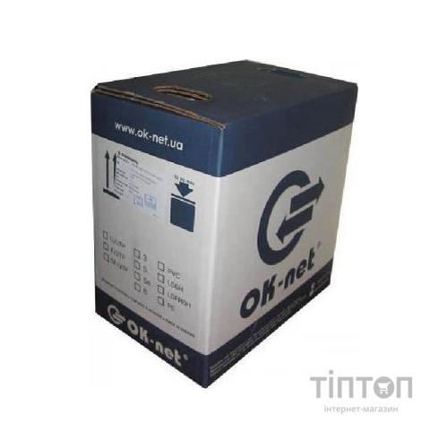 Кабель OK-Net OC-UTP5e-VT/500 (КППт-ВП (100) 4х2х0, 51)