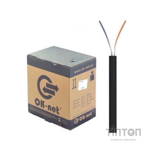 Кабель OK-Net UTP 305м 2 пари (КПП-ВП (100) 2х2х0,50)