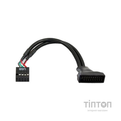 Кабель-перехідник CHIEFTEC 19PIN USB 3.0 to 9PIN USB2.0