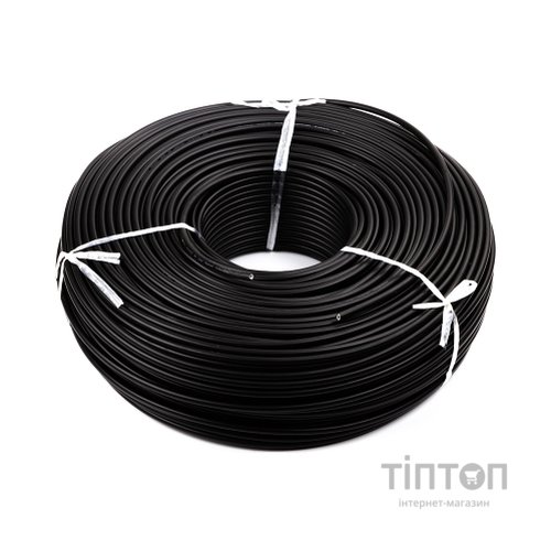 Кабель силовий PV кабель 4 мм, black, 200м=1бхт HiSmart (NV820092)
