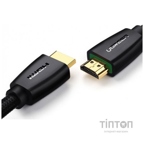 Кабель Ugreen HD118 High-End HDMI Cable Nylon Braid 3m (Black)