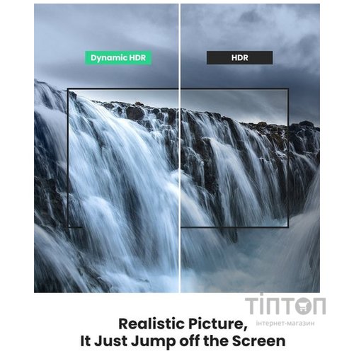 Кабель Ugreen HD140 8K HDMI 2.1 Cable Braided 3m (Black)