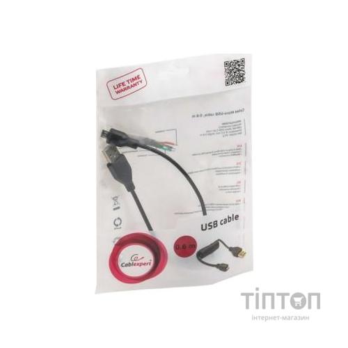 Кабель USB 2.0 AF to Micro 5P 0.6 m Cablexpert(CC-mUSB2C-AMBM-0.6 M)