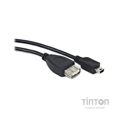 Кабель USB 2.0 AF to mini-B 5P OTG 0.5 m PowerPlant (KD00AS1235)