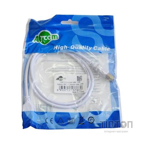 Кабель USB 2.0 AM/AF 0.8 м Atcom (3788)