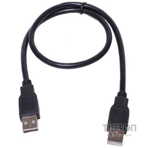 Кабель USB 2.0 AM/AM 0.5 m PowerPlant (KD00AS1213)