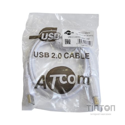 Кабель USB 2.0 AM/BM Atcom (10109)