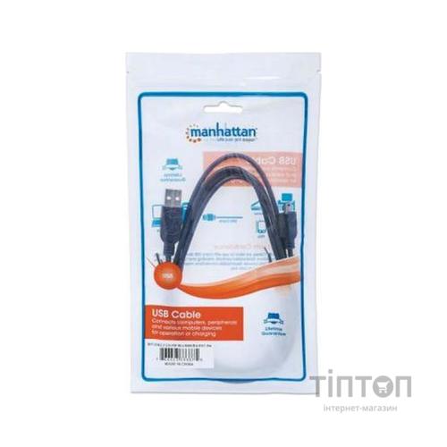 Кабель USB 2.0 AM/mini 5PM 1.8 м Manhattan (333375)