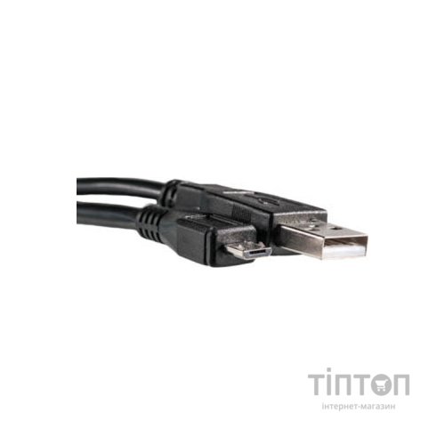 Кабель USB 2.0 AM to Micro 5P 0.1 m PowerPlant (KD00AS1217)