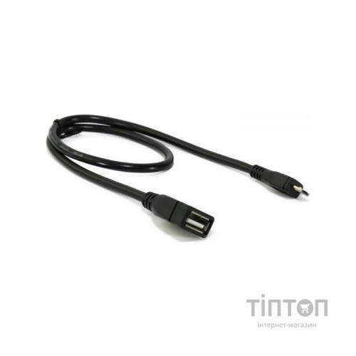 Кабель USB 2.0 OTG AF/Micro USB M, 0.5 м Extradigital (KBO1617)