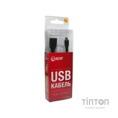 Кабель USB 2.0 OTG AF/Micro USB M, 0.5 м Extradigital (KBO1617)