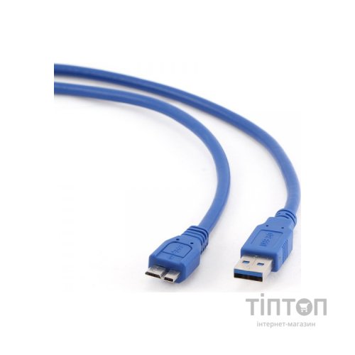 Кабель USB 3.0 AF to Micro 5P 1.8 m Cablexpert (CCP-mUSB3-AMBM-0.5 M)