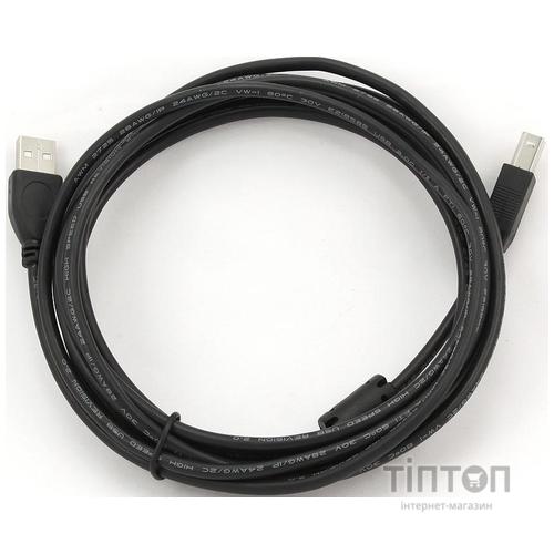 Кабель USB2.0 АM/ВM 3.0 м Gembird (CCF-USB2.0-AMBM-10)