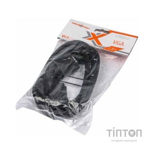 Кабель VGA 1.8 m Maxxter (V-PVGA-6)