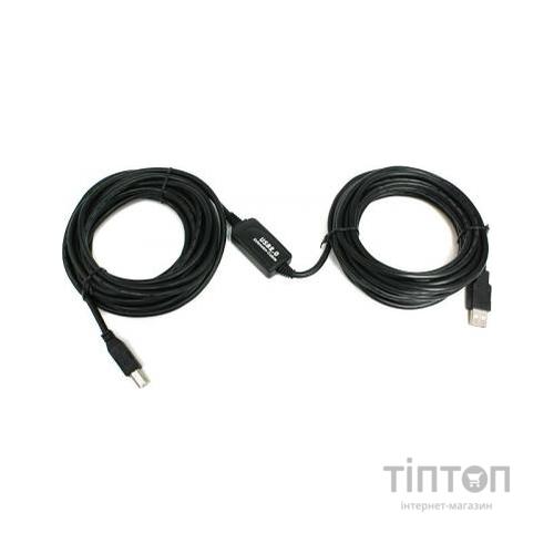 Кабель Viewcon USB2.0 AM/BM активний (VV 013-10м.)