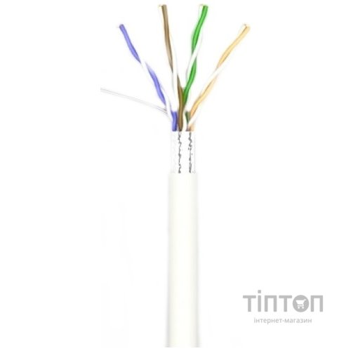 Кабель витая пара FTP 5е OK-Net КПВЭ-ВП (100) FTP, CAT5е, 4х2х0.48, бухта 305м (49577)